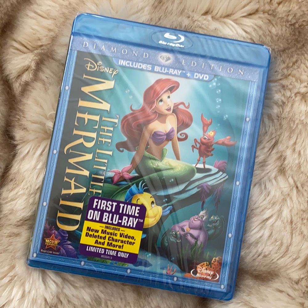 The little mermaid Disney Blu-ray Disc